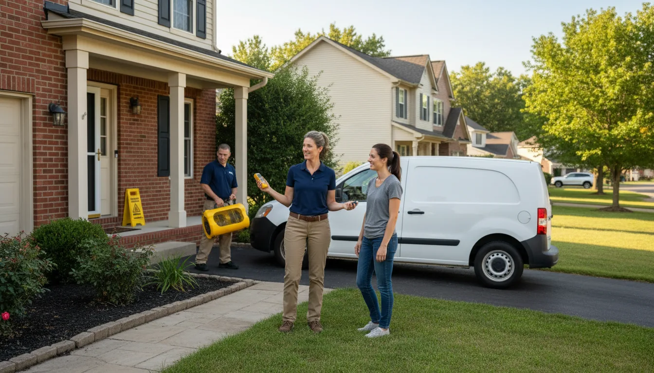 Water restoration image for Fire And Smoke Damage Restoration in Eccles, WV
